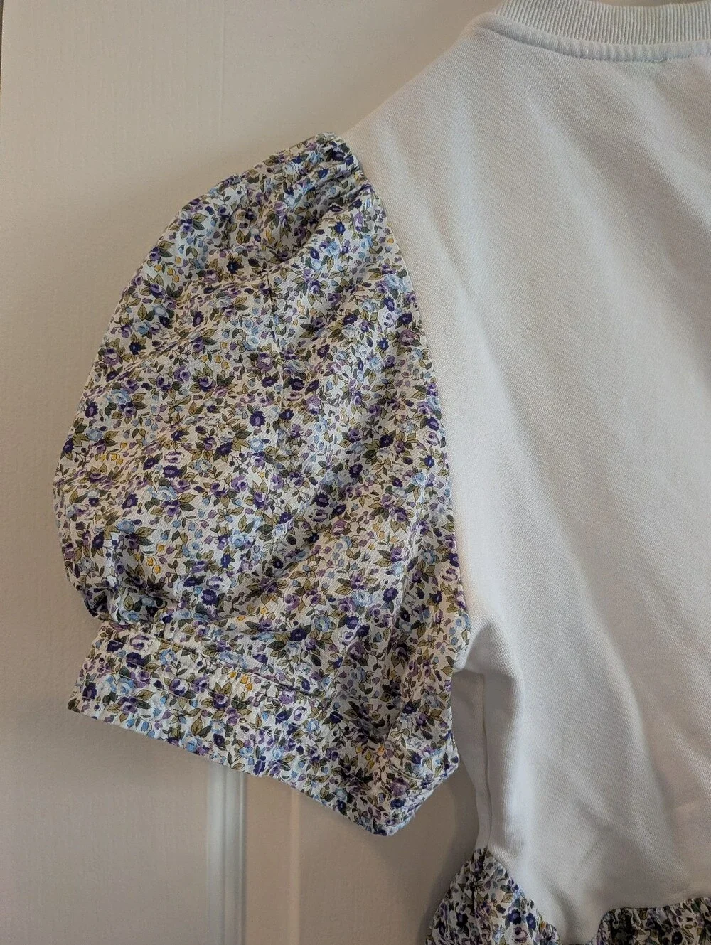 Hyacinth House Mixed Media Savannah Blouse Top Ditsy Floral Cottagecore Size XXL